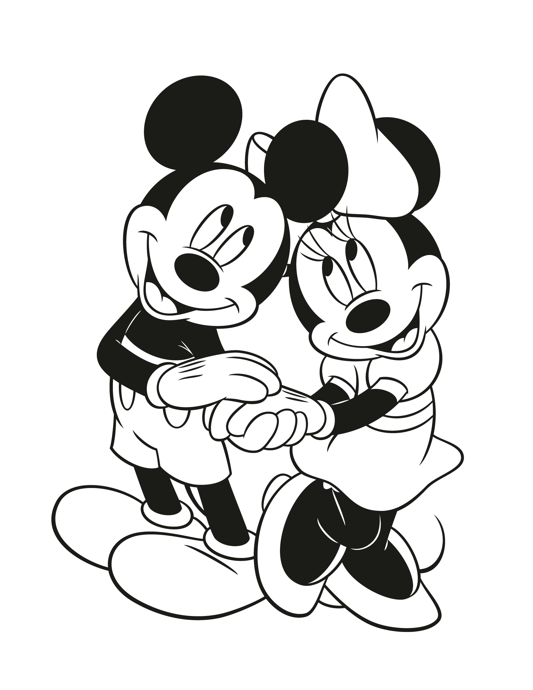 Mickey Mouse Coloring Pages 2 - coloringpages.cc